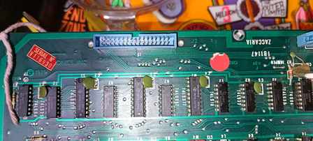 Zaccaria Space Fortress game PCB