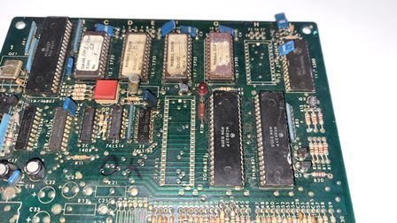 Zaccaria Pinball Champ 1B1170 sound PCB