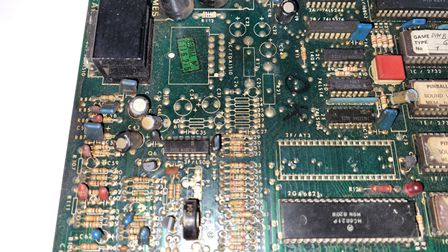 Zaccaria Pinball Champ 1B1170 sound PCB