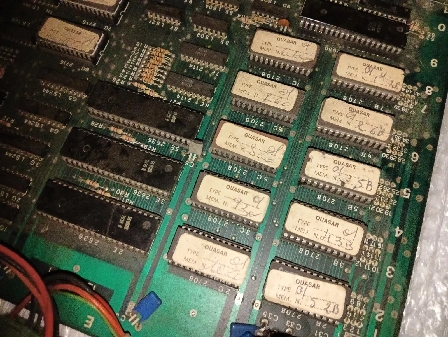 Zaccaria Quasar game PCB set