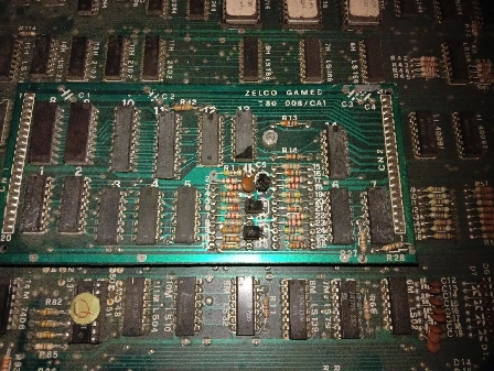 Zaccaria Quasar game PCB set