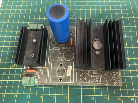 Zaccaria 1B1126 power regulation PCB