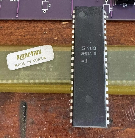 Signetics 2650A CPU