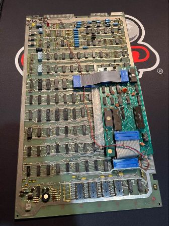 Century Bullseye game PCB based on an Atari Centipede PCB