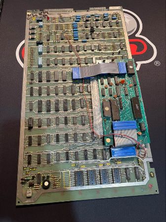 Century Bullseye game PCB based on an Atari Centipede PCB