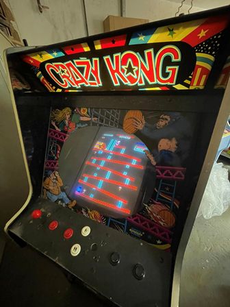 Zaccaria Crazy Kong upright