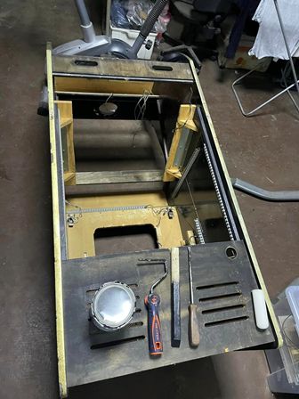 Zaccaria Laser Battle upright restoration