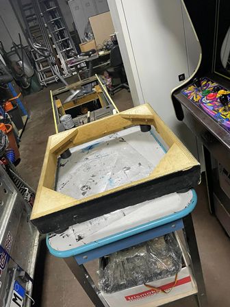 Zaccaria Laser Battle upright restoration