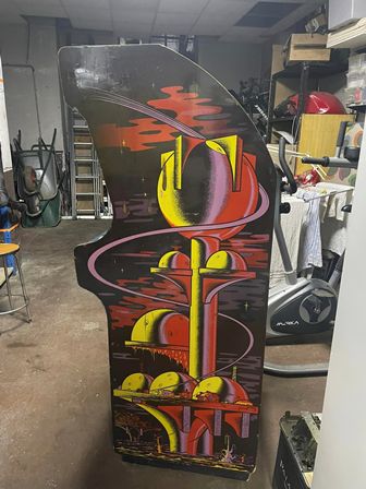 Zaccaria Laser Battle upright restoration