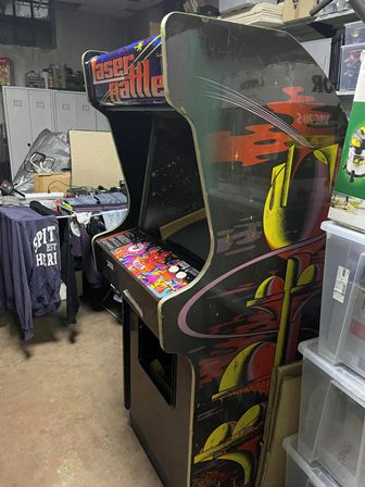 Zaccaria Laser Battle upright restoration