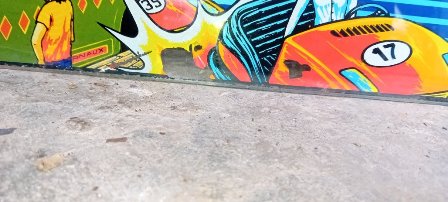 Zaccaria Dodgem monitor glass