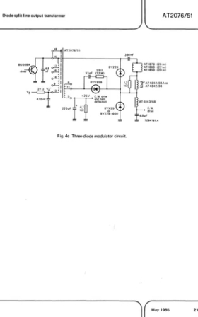 Hantarex MTC-900 AT2076-51 LOPT