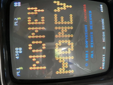 Zaccaria Money Money game PCB