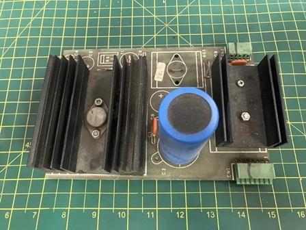 Zaccaria 1B1126 +5V only power supply PCB