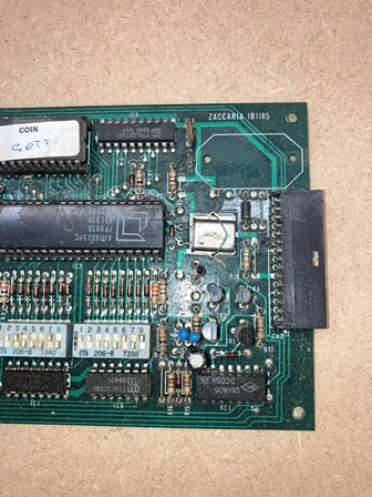 Zaccaria 1B1185 credit PCB