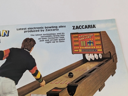 Zaccaria American Bowling flyer