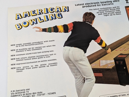 Zaccaria American Bowling flyer