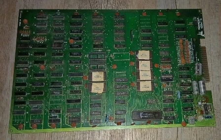 Telko Eggor Techstar TECH-III game PCB