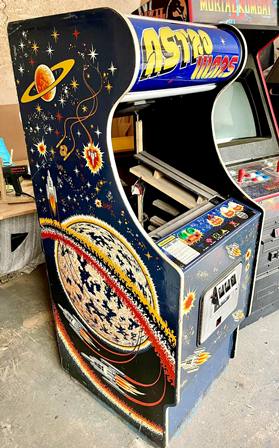 Zaccaria Astro Wars upright restoration
