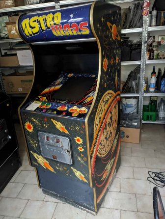 Zaccaria Astro Wars upright