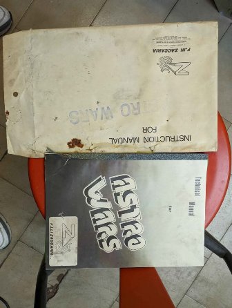 Zaccaria Astro Wars upright