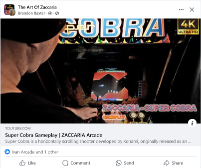 Zaccaria Super Cobra YouTube video