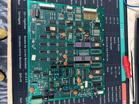 Zaccaria The Invaders game PCB